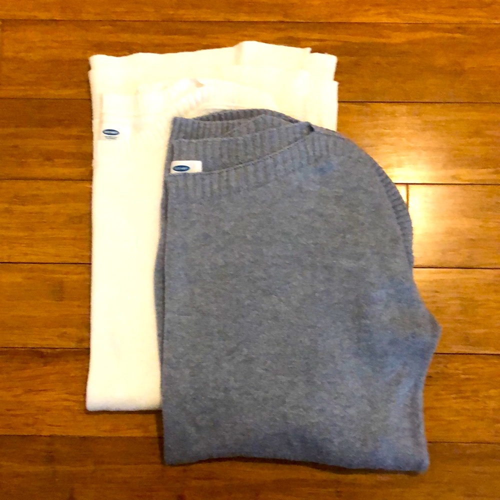 2 Old Navy Boat Neck Sweaters